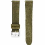 <b>TOSKANA</b> <br><small>Uhrenarmband Wildleder braun-grün</small>