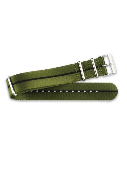 <b>OLIVE-STRIPE</b> <br><small>Stoff Nato Band oliv</small>