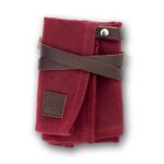 <b>BORDEAUX</b> <br><small>Waxed Canvas Uhrenrolle rot</small>
