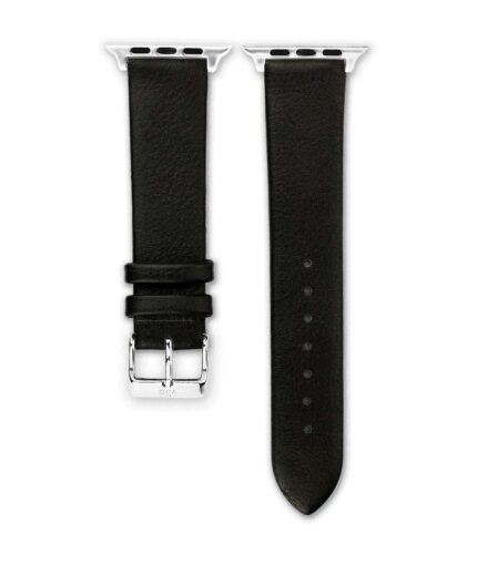 <b>PLAIN</b> <br><small>Apple Watch Lederarmband schwarz</small>