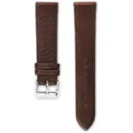 <b>WALNUT</b> <br><small>Dark brown leather watch strap</small>