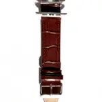 <b>DEER</b> <br><small>Apple Watch crocodile strap brown</small>