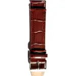 <b>DEER</b> <br><small>Crocodile watch strap brown</small>