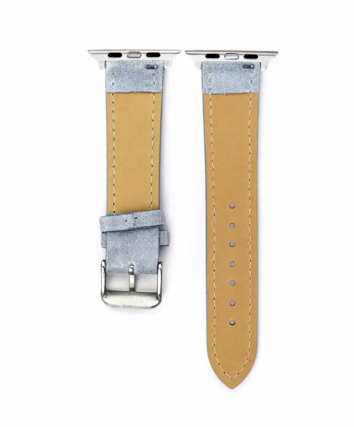 <b>SOMMAR</b> <br><small>Apple Watch Armband Wildleder hellblau</small> – Bild 7