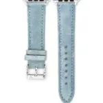 <b>SUMMER</b> <br><small>Apple Watch strap suede light blue</small>