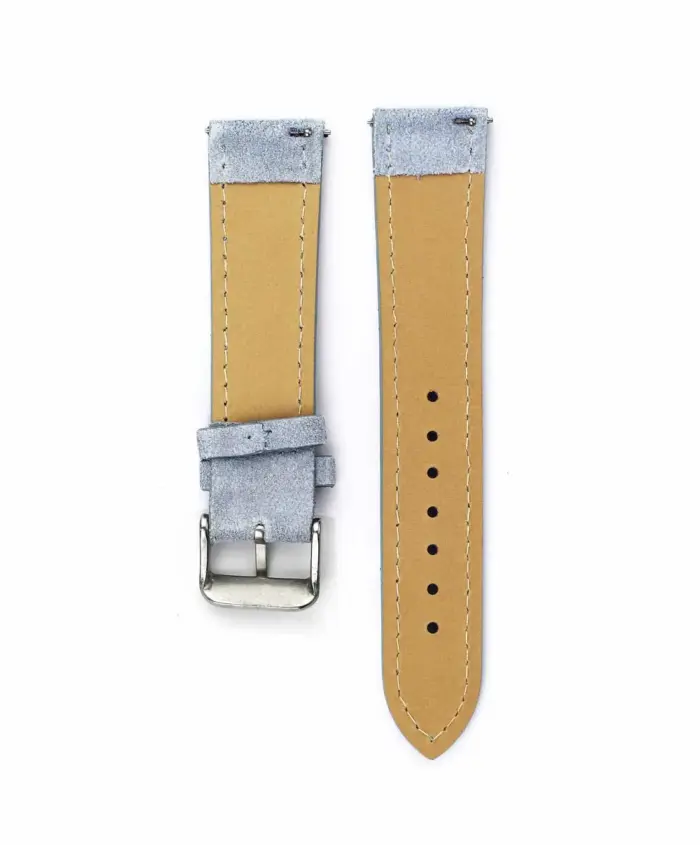 <b>SOMMAR</b> <br><small>Uhrenarmband Wildleder hellblau</small> - Image 4