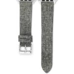 <b>TWEED</b> <br><small>Apple Watch Canvas Strap Gray</small>