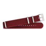 <b>MAROON</b> <br><small>Premium Nato Strap dark red</small>