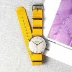 <b>GULD</b> <br><small>Premium Nato Strap yellow</small>