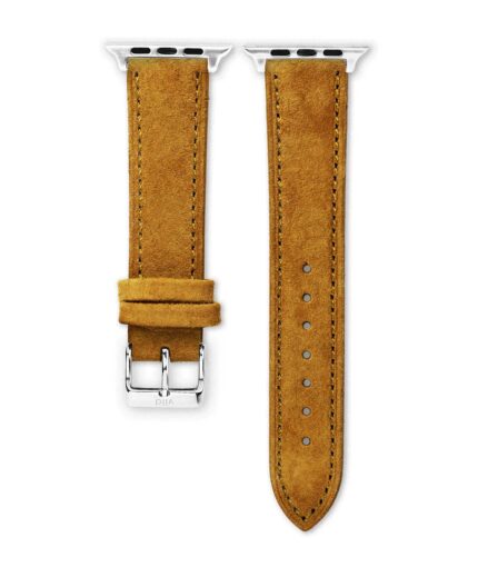 <b>BERNSTEIN</b> <br><small>Apple Watch Armband Wildleder hellbraun</small>