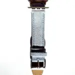 <b>SUMMER</b> <br><small>Apple Watch strap suede light blue</small>