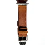 <b>MAHOGANY</b> <br><small>Apple Watch strap suede red-brown</small>