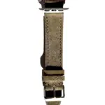<b>TUSCANY</b> <br><small>Apple Watch strap suede brown-green</small>
