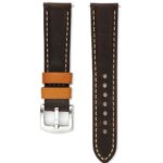 <b>M&Ouml;RKBRUN</b> <br><small>Dark brown leather watch strap</small>