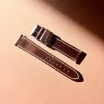 <b>KAFFEE</b> <br><small>Uhrenarmband Leder braun</small>