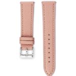 <b>VEILED ROSE</b> <br><small>Pink leather watch strap</small>
