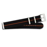 <b>SCUBA</b> <br><small>Textile Nato Strap black-orange</small>