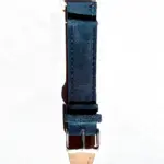 <b>MARINE</b> <br><small>Suede watch strap dark blue</small>