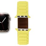 <b>LEMONADE</b> <br><small>Vegan Apple Watch leather strap yellow</small>