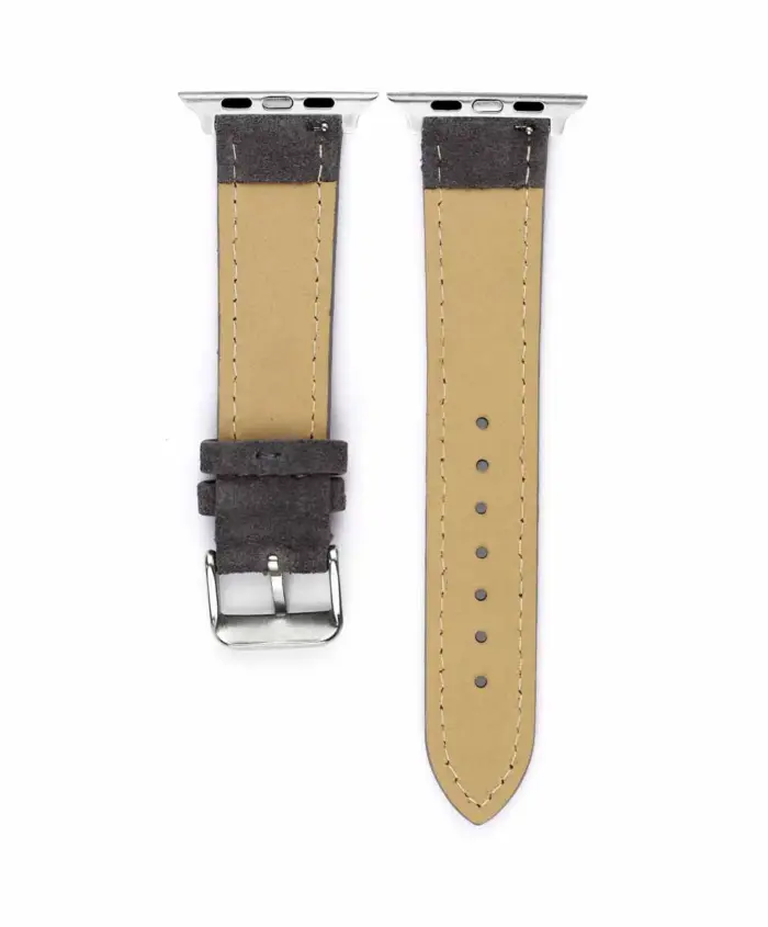 <b>SCHIEFER</b> <br><small>Apple Watch Armband Wildleder dunkelgrau</small> – Bild 3
