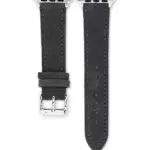 <b>SCHIEFER</b> <br><small>Apple Watch Armband Wildleder dunkelgrau</small>