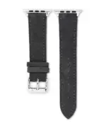 <b>SLATE</b> <br><small>Apple Watch strap suede dark grey</small>