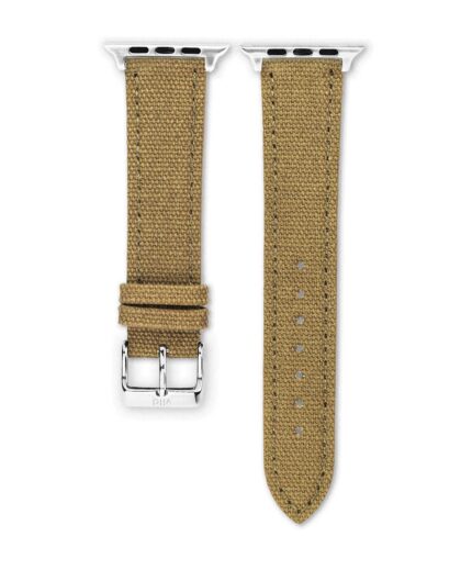 <b>DESERT</b> <br><small>Apple Watch canvas strap sand</small>