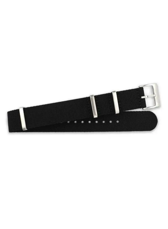 <b>NOIR</b> <br><small>Premium Nato Strap schwarz</small> – Bild 1