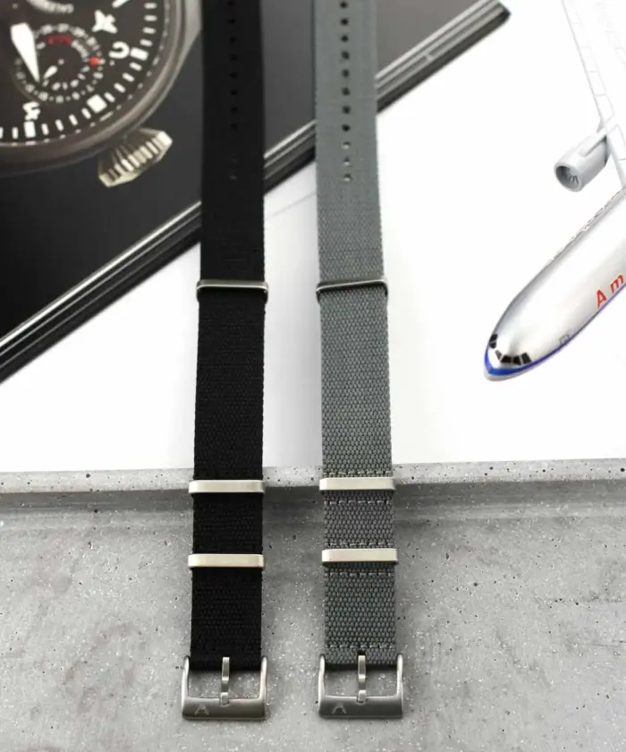 <b>METRO</b> <br><small>Premium Nato Strap grau</small> – Bild 2