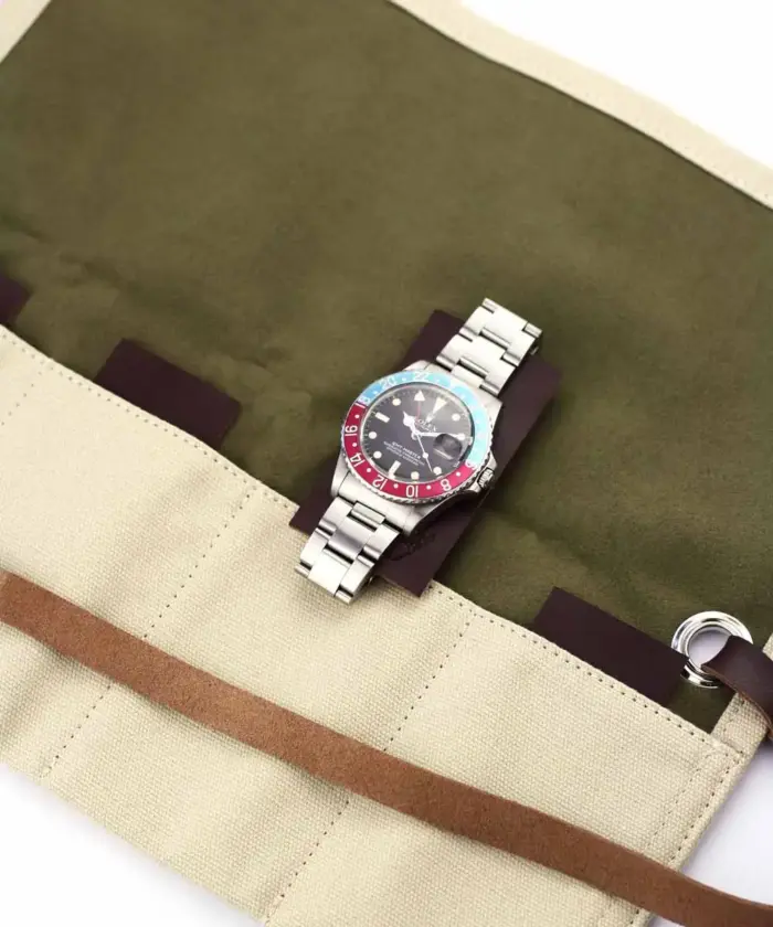 <b>DESERT</b> <br><small>Canvas Uhrenrolle khaki</small> - Image 4