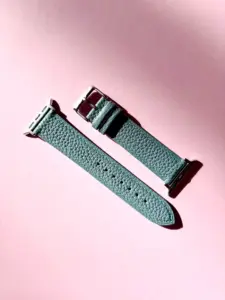 apple watch leder armband petrol von vild Hamburg Seitenansicht