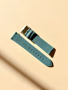 leder uhrarmband petrol von vild Hamburg Seitenansicht