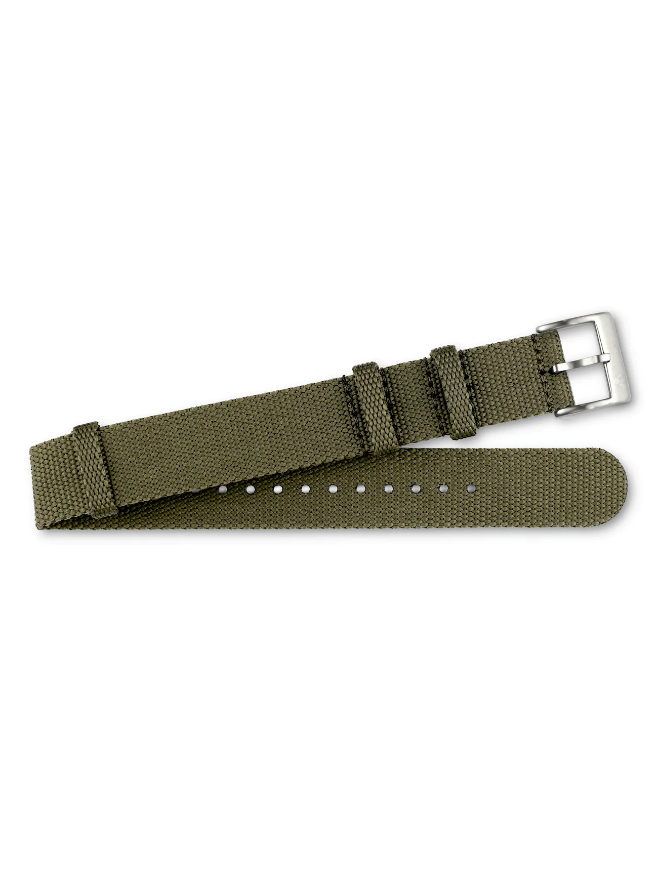 premium-textil-nato-strap-army-green-vild-hamburg <b>SIERRA</b> <br><small>Woven Nato Strap oliv</small> – Bild 1