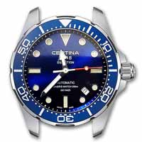 Certina DS Action Blue watch case