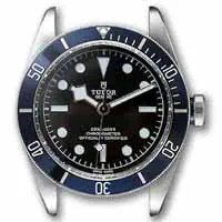 Tudor Heritage Black Bay blau Uhr Gehäuse